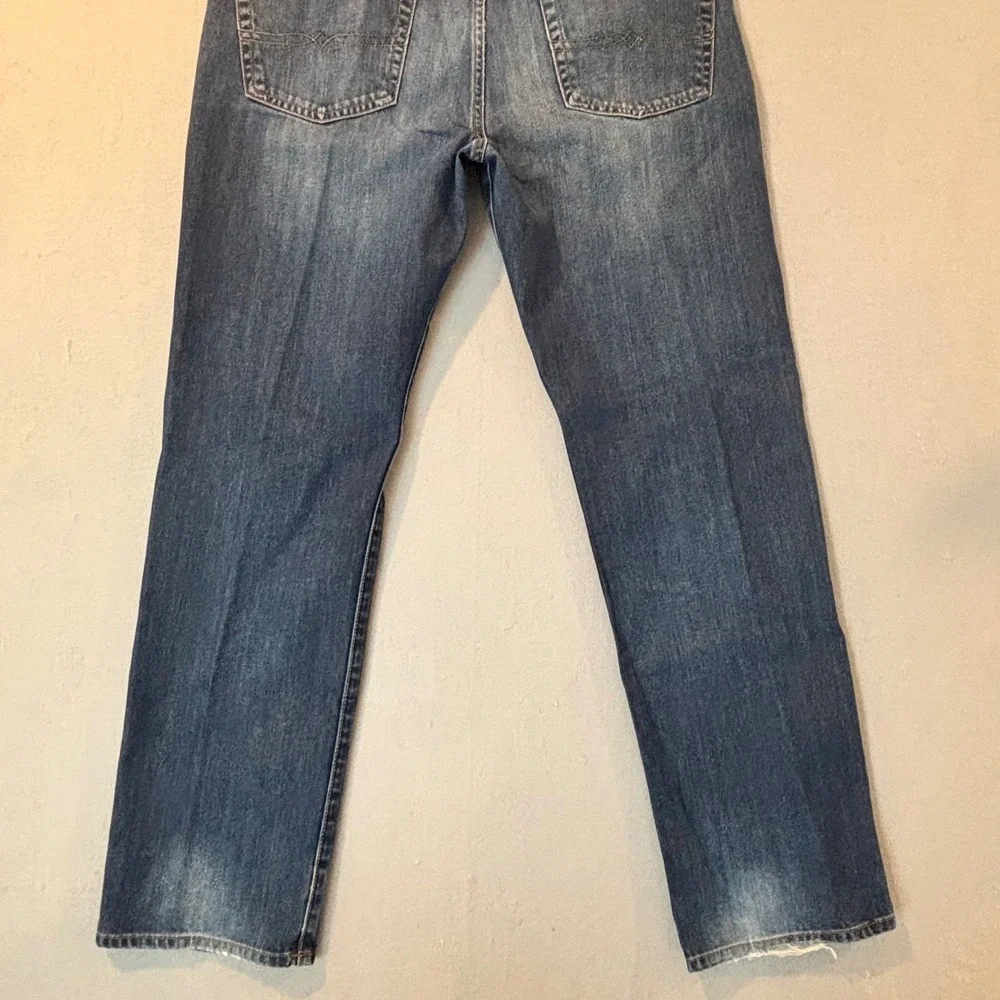 Lucky Brand Vintage Straight Mens Blue Denim Jeans 36x32 Medium Wash